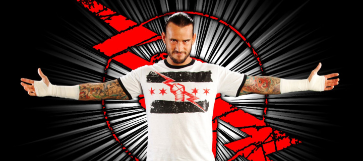 Screenshot №1 pro téma WWE CM Punk 720x320