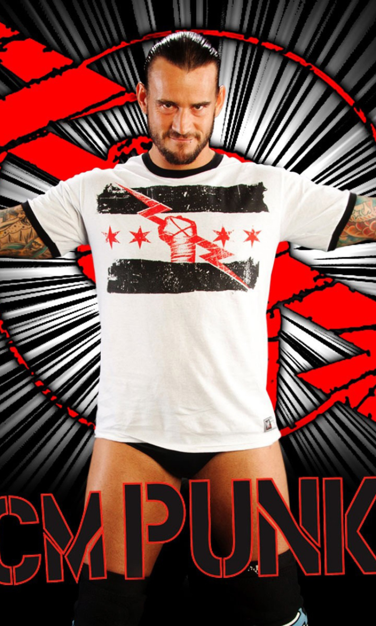 Das WWE CM Punk Wallpaper 768x1280