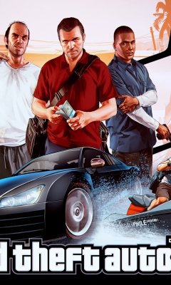 GTA Five wallpaper 240x400