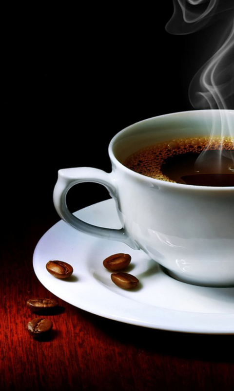 Fondo de pantalla Coffee 480x800