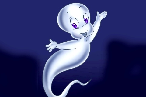 Screenshot №1 pro téma Casper the Friendly Ghost 480x320
