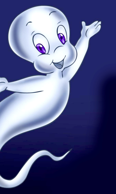 Das Casper the Friendly Ghost Wallpaper 480x800