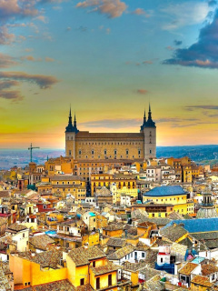 Toledo Spain wallpaper 240x320