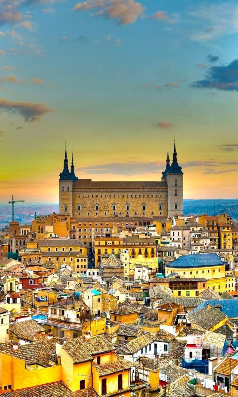 Fondo de pantalla Toledo Spain 480x800