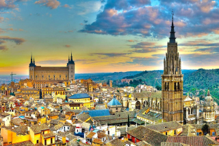 Toledo Spain Background for Android, iPhone and iPad
