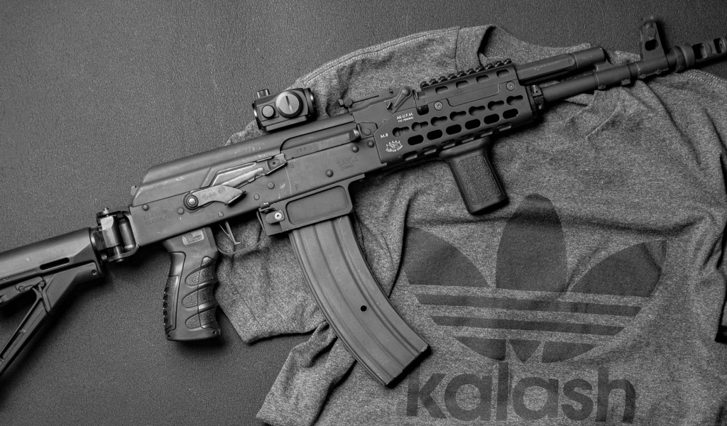 Fondo de pantalla Ak 47 Kalashnikov 1024x600
