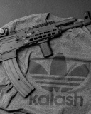 Das Ak 47 Kalashnikov Wallpaper 128x160