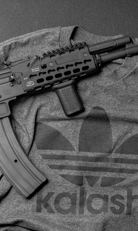 Fondo de pantalla Ak 47 Kalashnikov 480x800