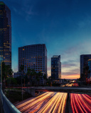 Los Angeles Panorama screenshot #1 128x160