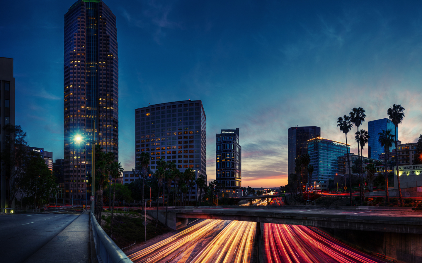 Sfondi Los Angeles Panorama 1440x900