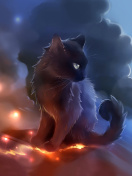 Kitten in Clouds screenshot #1 132x176