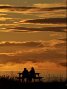 Sfondi Sunset For Couple 132x176