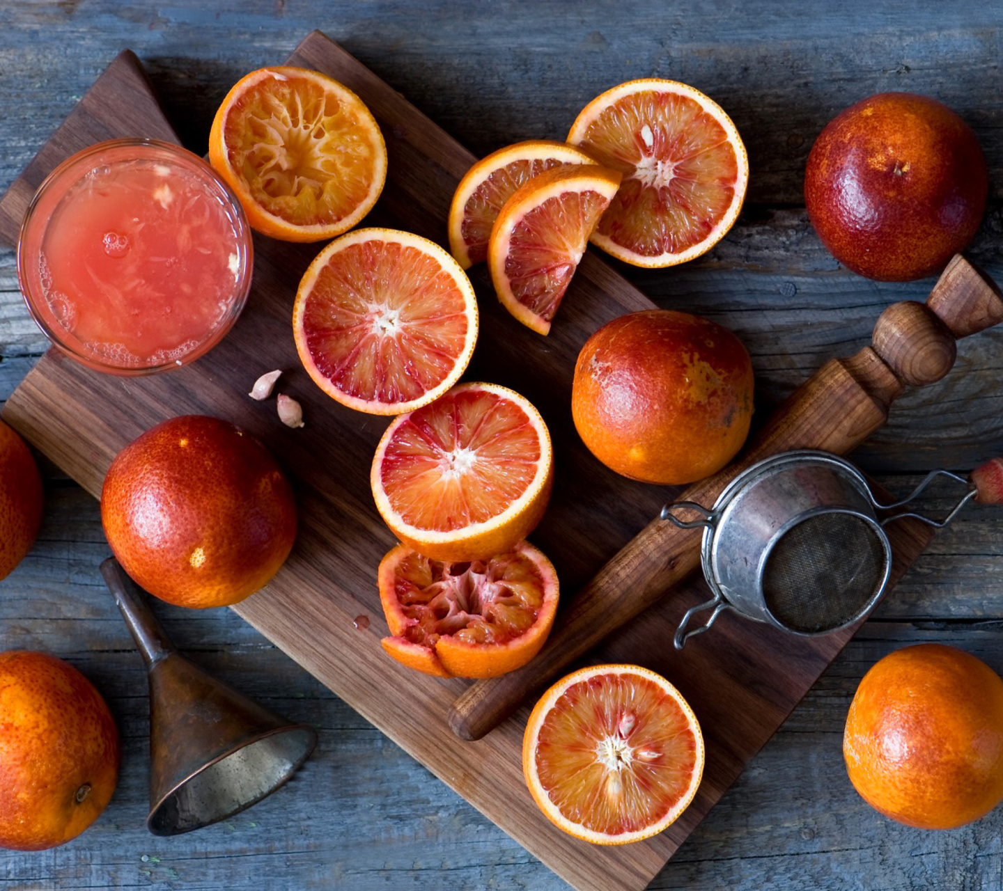 Das Grapefruit and Juice Wallpaper 1440x1280