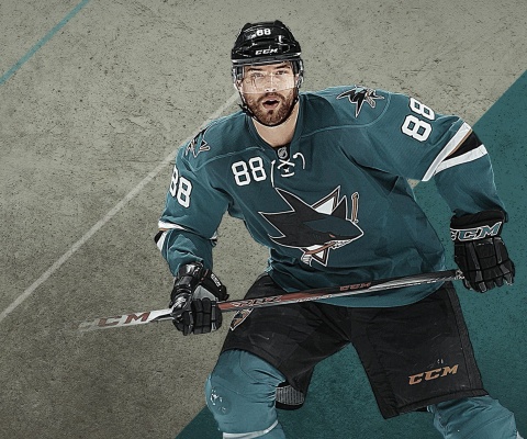 Brent Burns from San Jose Sharks screenshot #1 480x400