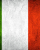 Das Italy flag Wallpaper 128x160