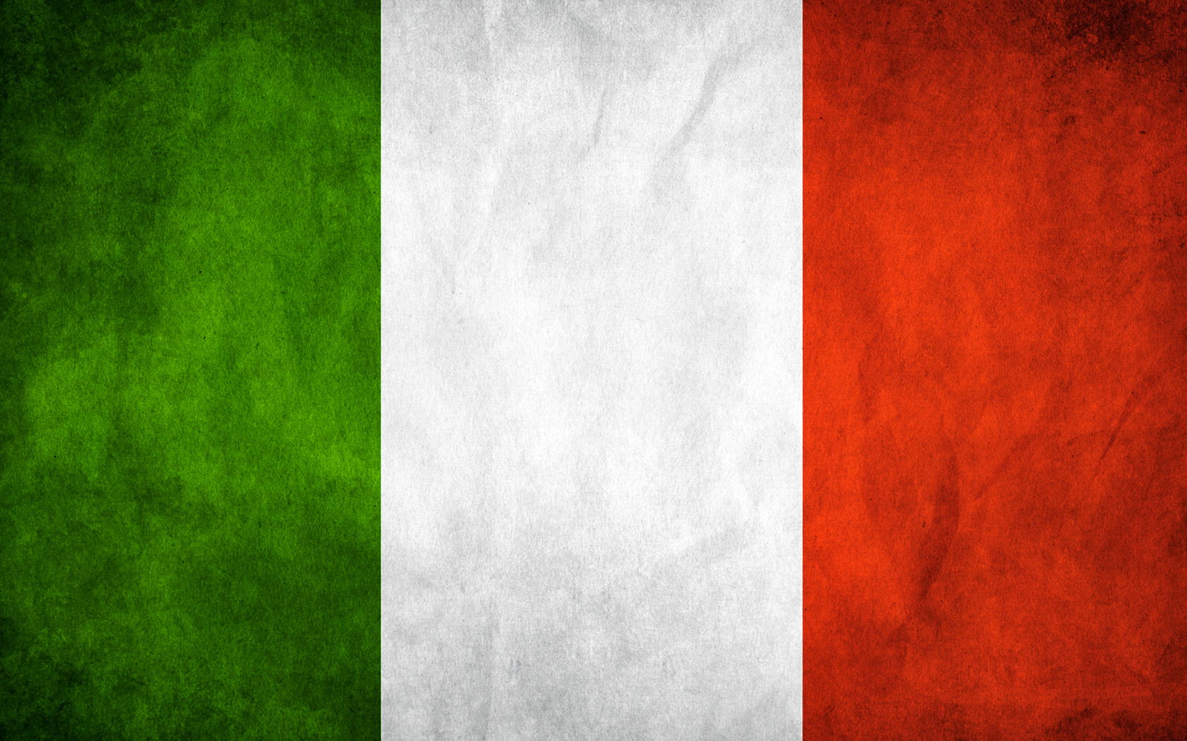 Das Italy flag Wallpaper 1680x1050