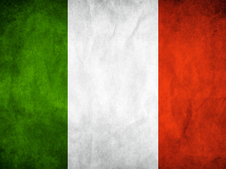 Das Italy flag Wallpaper 320x240