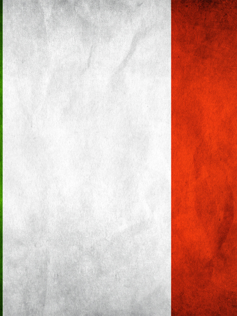 Das Italy flag Wallpaper 480x640