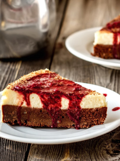 Cherry Cake wallpaper 240x320