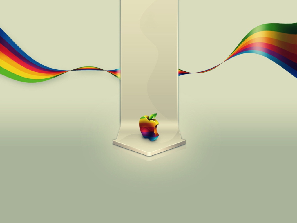 Обои Apple Logo 1024x768