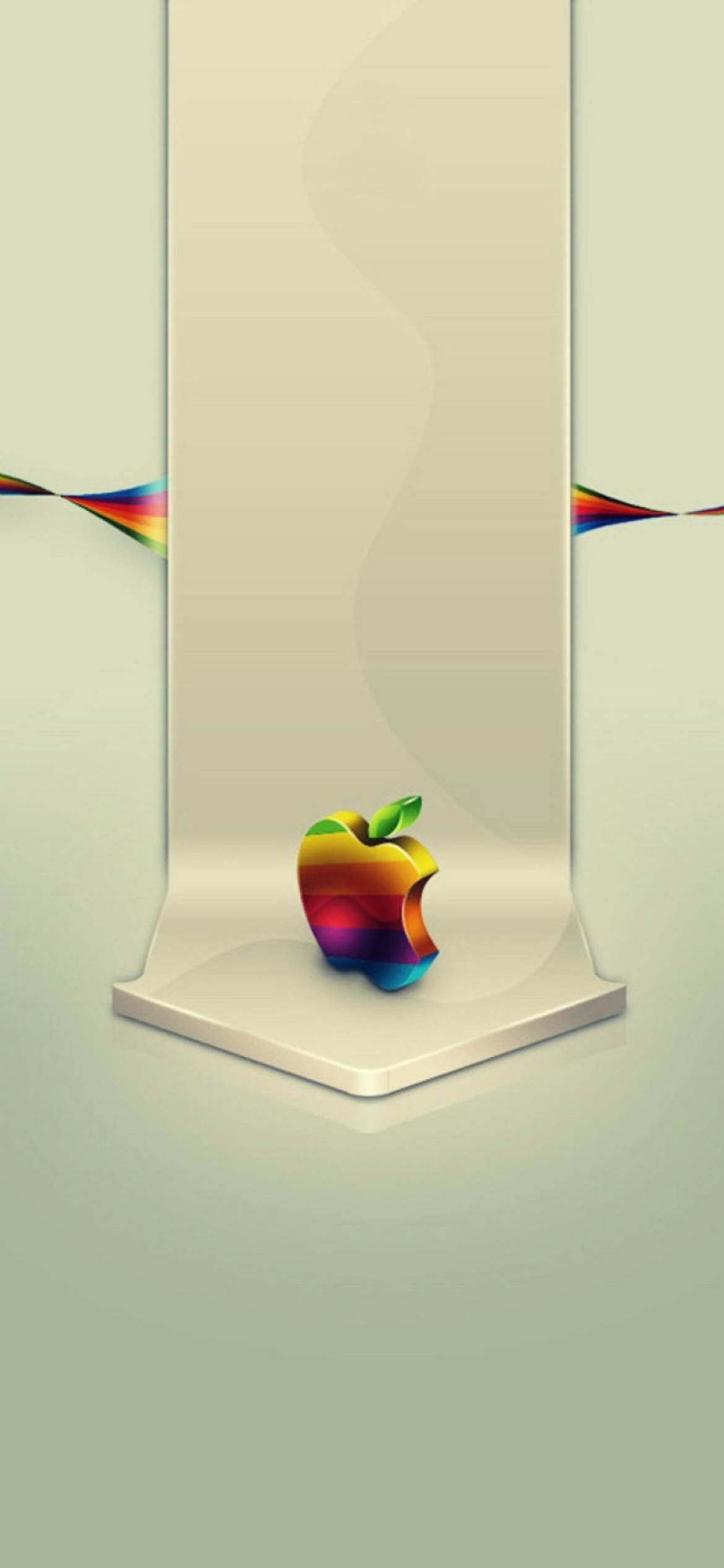 Das Apple Logo Wallpaper 1170x2532
