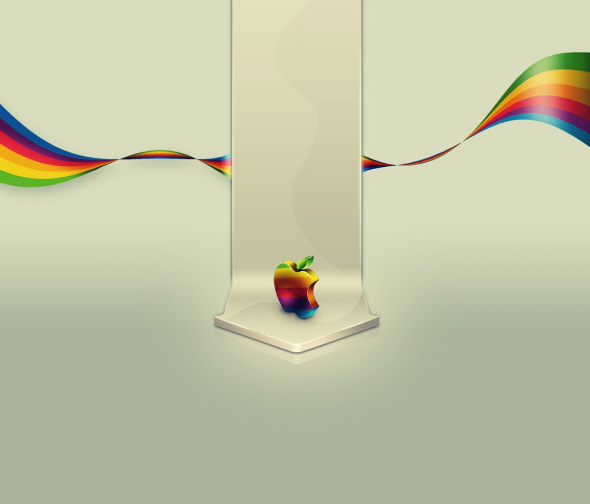 Apple Logo wallpaper 1200x1024