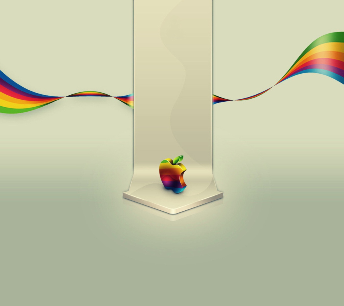 Apple Logo wallpaper 1440x1280