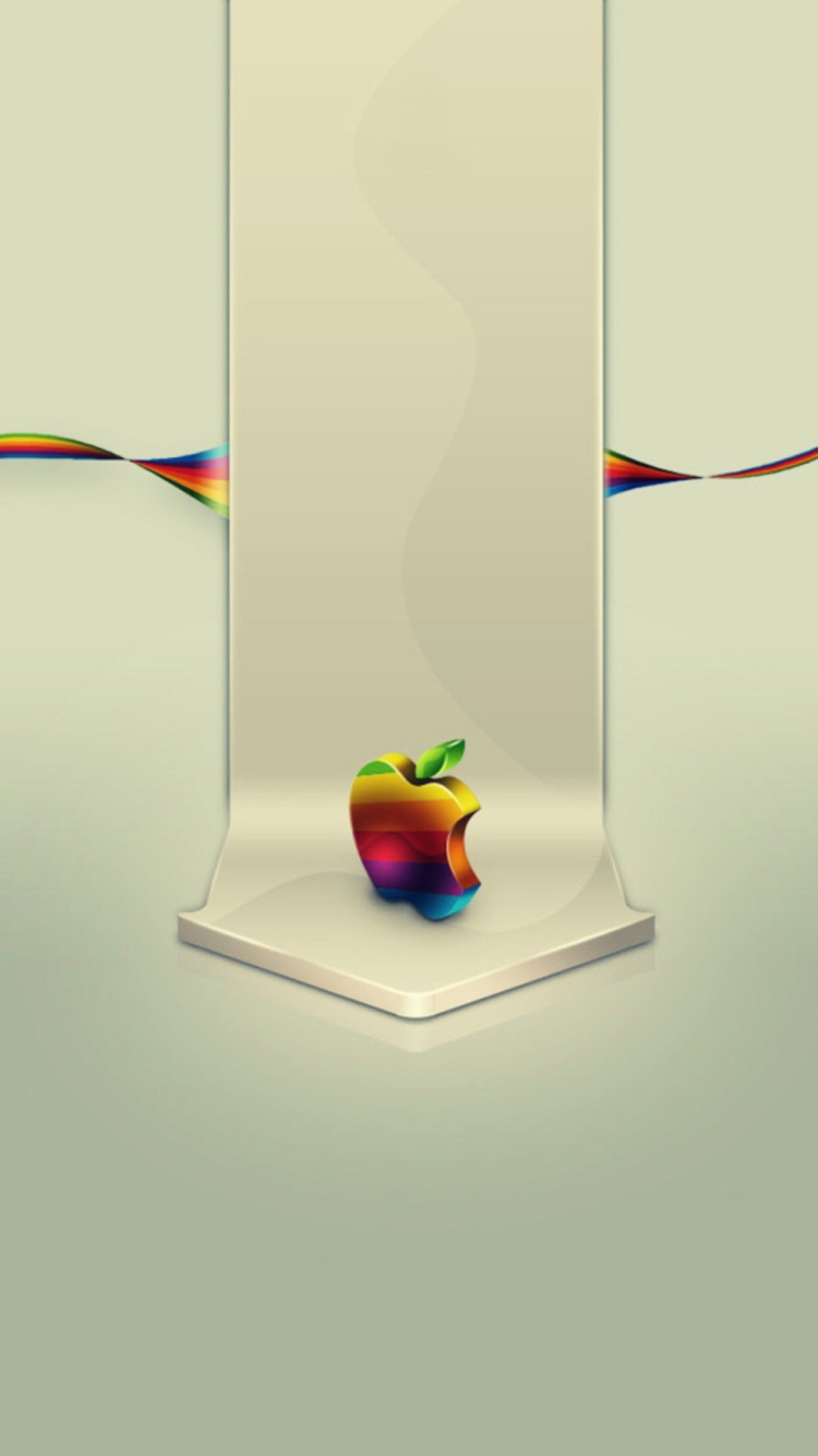 Apple Logo wallpaper 750x1334