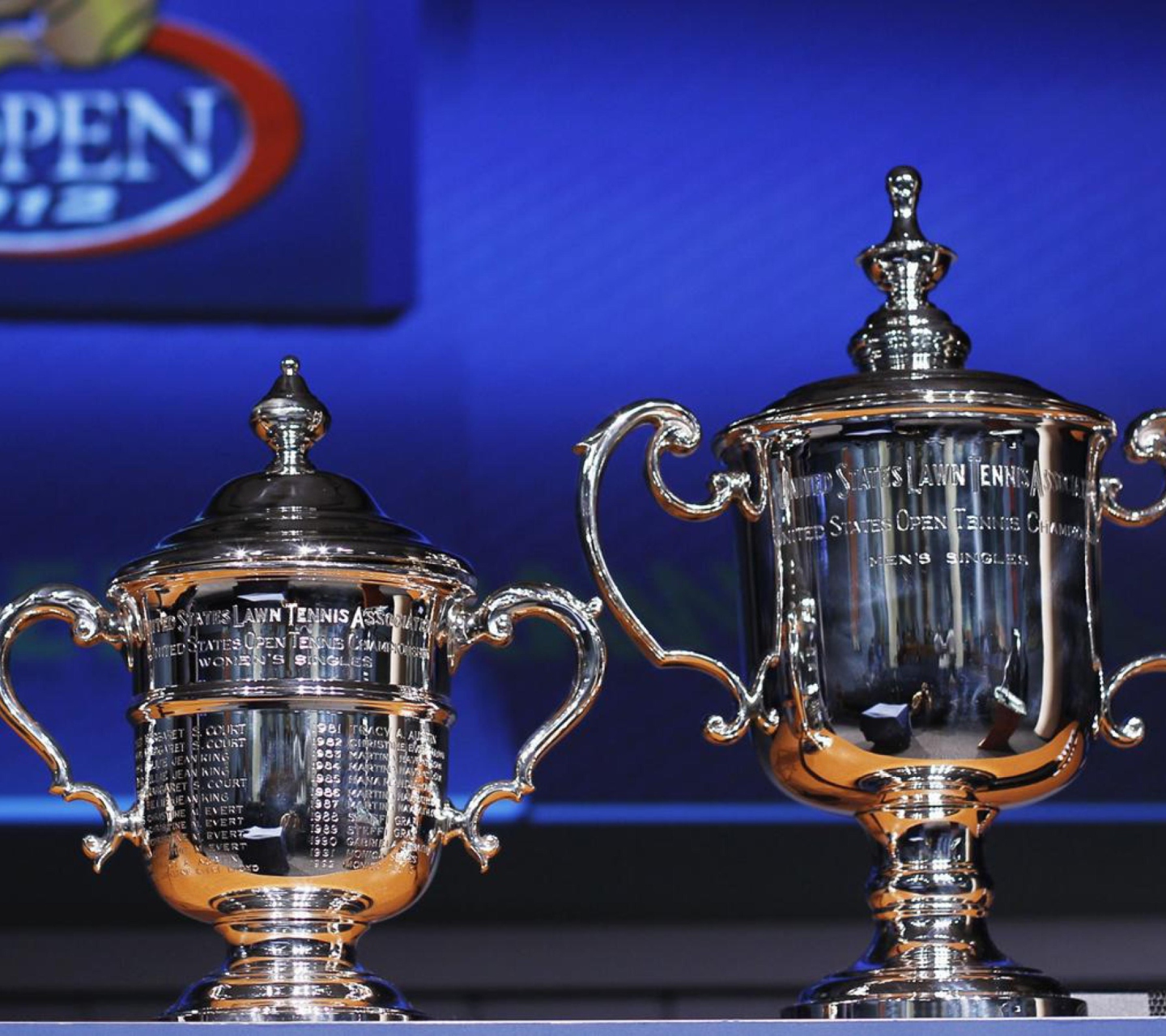 Fondo de pantalla US Open Trophy Tennis 1440x1280