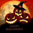 Das Happy Halloween Wallpaper 128x128