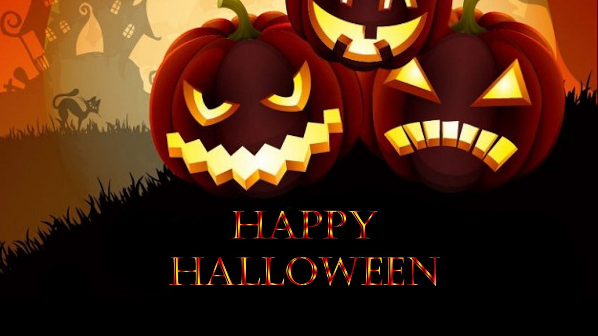 Fondo de pantalla Happy Halloween 1920x1080
