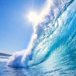 Blue Wave sfondi gratuiti per iPad 3