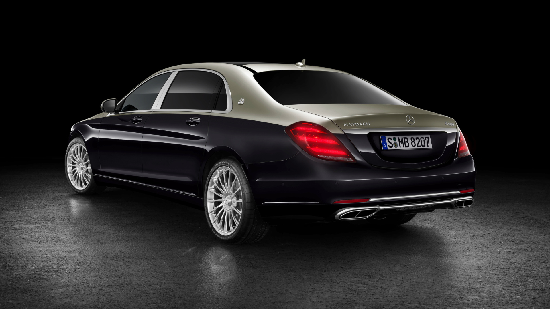 Обои Mercedes Maybach S560 2018 1920x1080