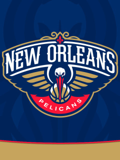 Screenshot №1 pro téma New Orleans Pelicans 240x320