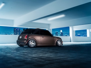 Обои Mini Cooper Matte Black 320x240