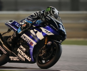 Fondo de pantalla Yamaha MotoGP 176x144