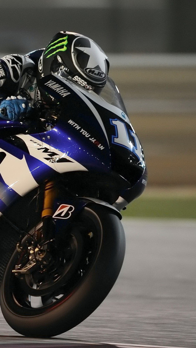 Sfondi Yamaha MotoGP 640x1136