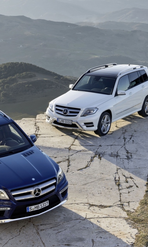 Fondo de pantalla Mercedes-Benz Luxury Cars 480x800