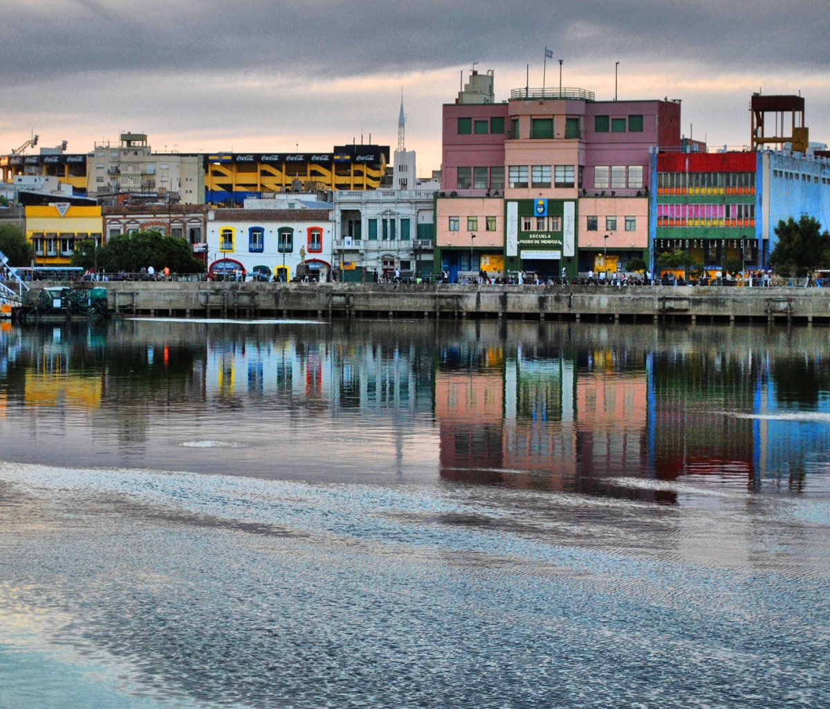 Fondo de pantalla La Boca - Argentina 1200x1024