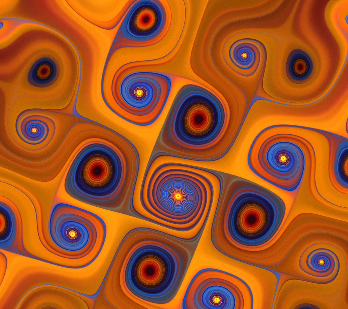 Fondo de pantalla Spiral Abstract 1440x1280