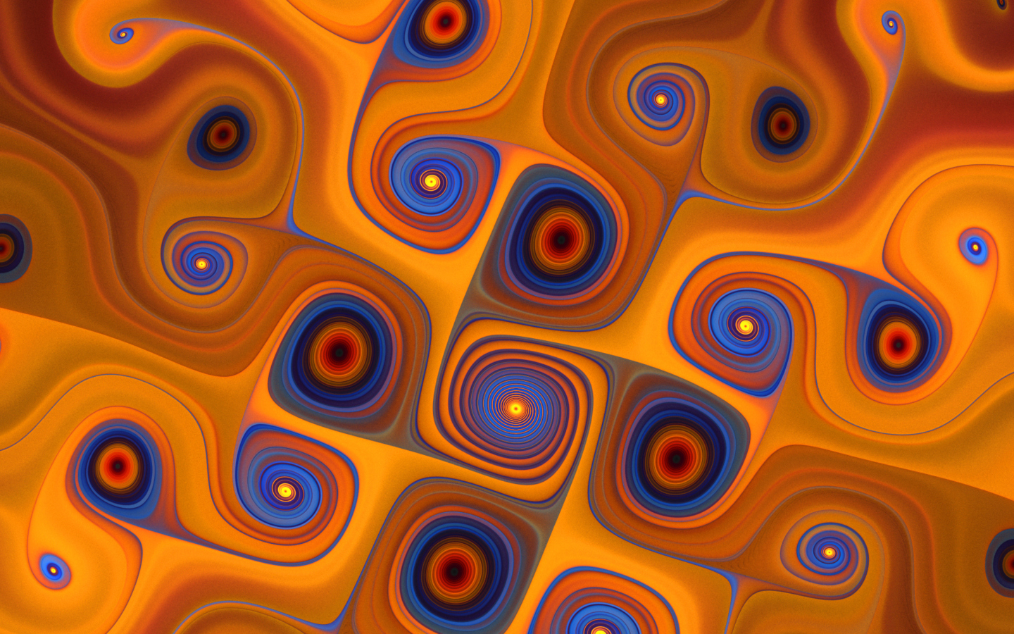 Das Spiral Abstract Wallpaper 1440x900