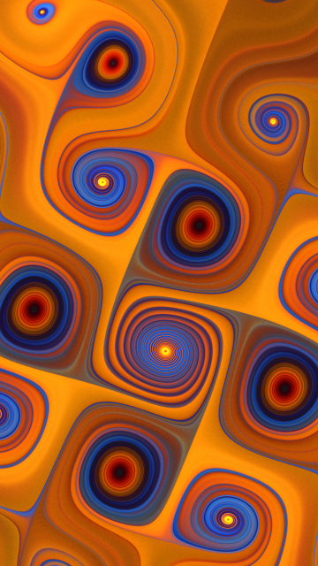Das Spiral Abstract Wallpaper 360x640