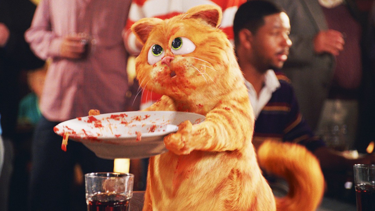 Fondo de pantalla Garfield 1280x720