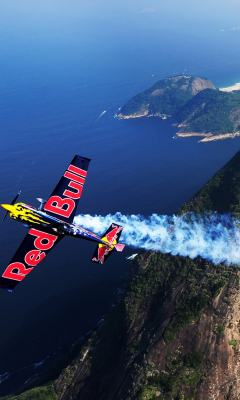 Red Bull Airplane screenshot #1 240x400