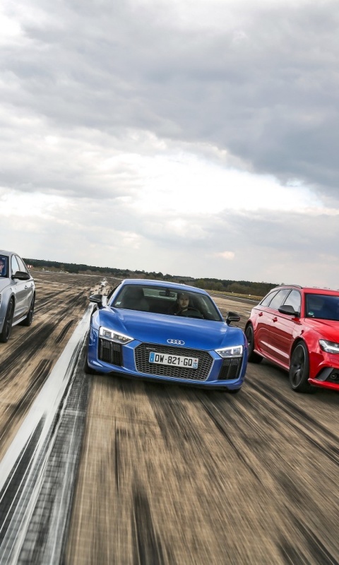 Audi RS 7, RS 6, R8 screenshot #1 480x800