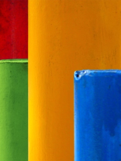 Das Colorful Bars Wallpaper 240x320