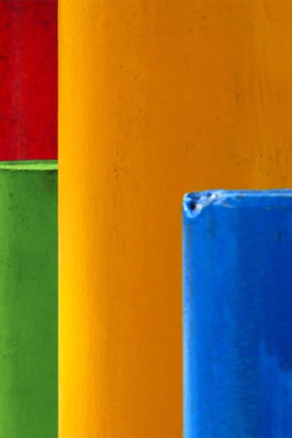 Das Colorful Bars Wallpaper 320x480