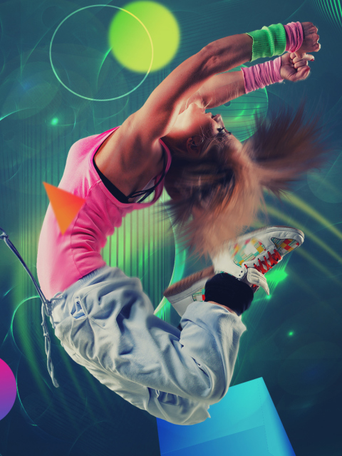 Break Dancer wallpaper 480x640