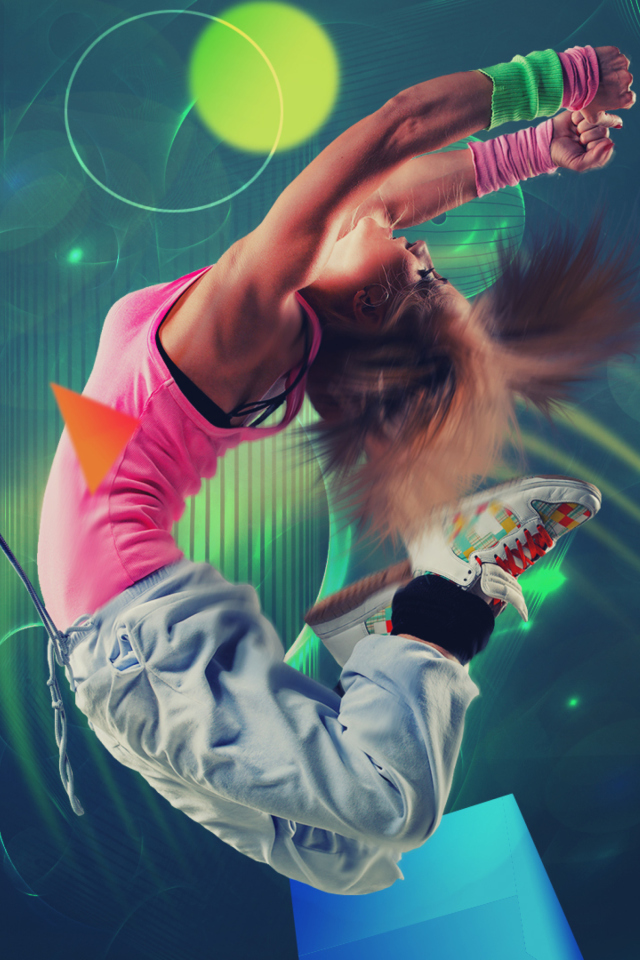 Break Dancer wallpaper 640x960