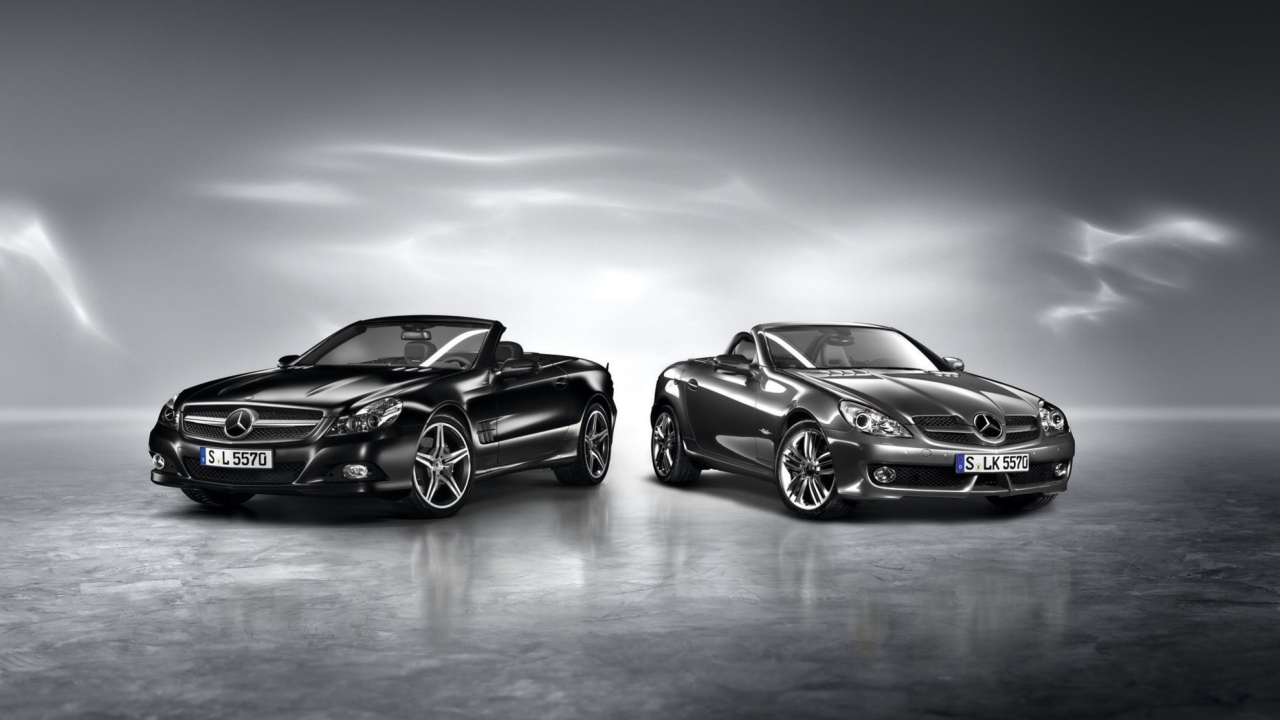 Обои Mercedes Benz SLK 1280x720